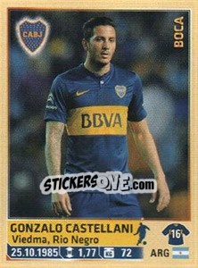 Sticker Castellani - Fùtbol Argentino 2014 n. 76 - Panini
