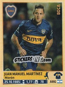 Sticker Martinez - Fùtbol Argentino 2014 n. 84 - Panini
