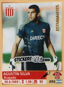 Sticker Silva - Fùtbol Argentino 2014 n. 102 - Panini