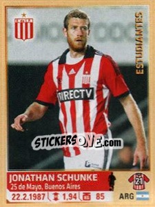 Sticker Schunke - Fùtbol Argentino 2014 n. 107 - Panini