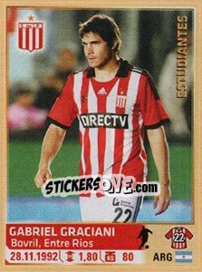 Sticker Graciane - Fùtbol Argentino 2014 n. 110 - Panini