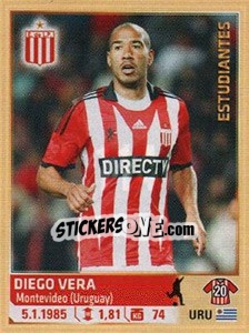 Sticker Vera - Fùtbol Argentino 2014 n. 114 - Panini