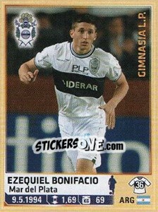 Sticker Bonifacio - Fùtbol Argentino 2014 n. 119 - Panini