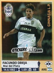 Sticker Oreja - Fùtbol Argentino 2014 n. 121 - Panini