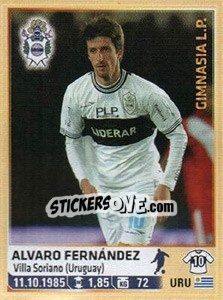 Sticker A. Fernandez - Fùtbol Argentino 2014 n. 123 - Panini