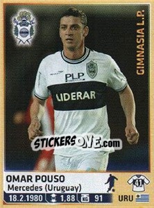 Sticker Pouso - Fùtbol Argentino 2014 n. 126 - Panini