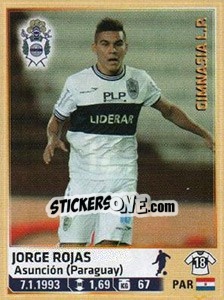 Sticker Rojas - Fùtbol Argentino 2014 n. 127 - Panini