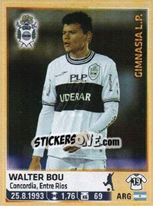 Sticker Bou - Fùtbol Argentino 2014 n. 128 - Panini