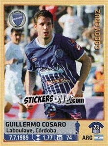 Sticker Cosaro - Fùtbol Argentino 2014 n. 135 - Panini