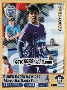 Sticker Ramirez - Fùtbol Argentino 2014 n. 144 - Panini