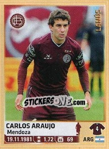 Sticker Marchesin - Fùtbol Argentino 2014 n. 163 - Panini