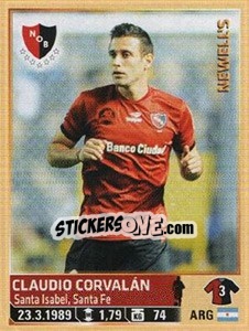 Sticker Corvalan - Fùtbol Argentino 2014 n. 180 - Panini