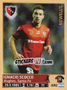Sticker Scocco - Fùtbol Argentino 2014 n. 189 - Panini