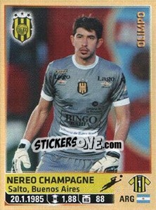 Figurina Champagne - Fùtbol Argentino 2014 n. 193 - Panini