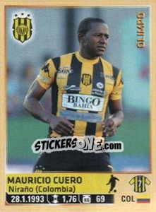 Figurina Cuero - Fùtbol Argentino 2014 n. 198 - Panini