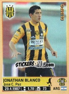 Figurina Blanco - Fùtbol Argentino 2014 n. 203 - Panini