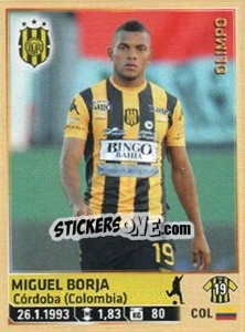 Figurina Borja - Fùtbol Argentino 2014 n. 204 - Panini