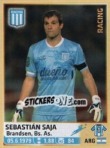 Sticker Saja - Fùtbol Argentino 2014 n. 223 - Panini