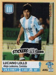 Sticker Lollo - Fùtbol Argentino 2014 n. 226 - Panini