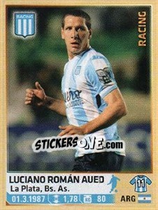 Sticker Aued - Fùtbol Argentino 2014 n. 231 - Panini