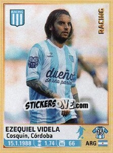 Sticker Videla - Fùtbol Argentino 2014 n. 232 - Panini