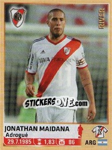 Sticker Maidana - Fùtbol Argentino 2014 n. 241 - Panini