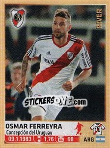 Sticker Ferreyra - Fùtbol Argentino 2014 n. 243 - Panini