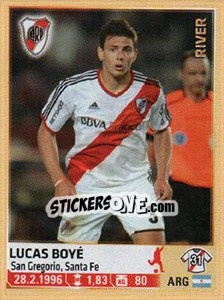 Sticker Boye - Fùtbol Argentino 2014 n. 249 - Panini