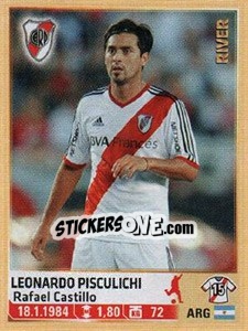 Sticker Pisculichi - Fùtbol Argentino 2014 n. 252 - Panini