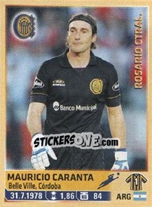 Sticker Caranta - Fùtbol Argentino 2014 n. 255 - Panini