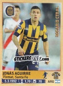 Sticker Aguirre - Fùtbol Argentino 2014 n. 260 - Panini