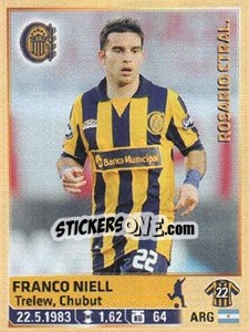 Sticker Niell - Fùtbol Argentino 2014 n. 267 - Panini
