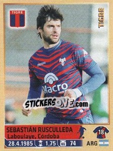 Sticker Rusculleda - Fùtbol Argentino 2014 n. 295 - Panini
