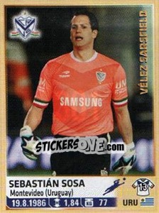 Sticker Sosa - Fùtbol Argentino 2014 n. 301 - Panini
