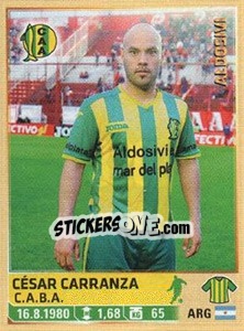 Sticker Carranza - Fùtbol Argentino 2014 n. 320 - Panini
