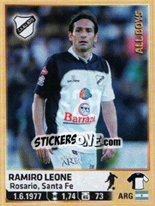 Figurina Leone - Fùtbol Argentino 2014 n. 328 - Panini