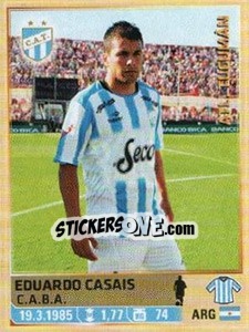 Sticker Casais - Fùtbol Argentino 2014 n. 343 - Panini