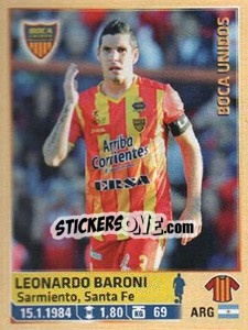 Sticker Baroni - Fùtbol Argentino 2014 n. 351 - Panini