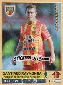 Sticker Raymonda - Fùtbol Argentino 2014 n. 353 - Panini