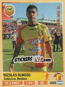 Sticker Fileppi - Fùtbol Argentino 2014 n. 368 - Panini