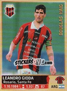 Sticker Gioda - Fùtbol Argentino 2014 n. 375 - Panini