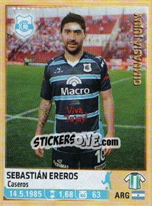 Sticker Erebos - Fùtbol Argentino 2014 n. 393 - Panini