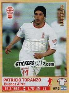 Sticker Toranzo - Fùtbol Argentino 2014 n. 408 - Panini