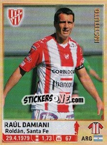Sticker Barucco - Fùtbol Argentino 2014 n. 422 - Panini