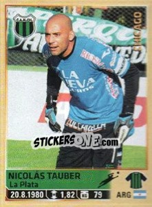 Cromo Tauber - Fùtbol Argentino 2014 n. 430 - Panini