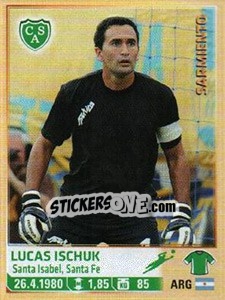 Sticker Ischuk - Fùtbol Argentino 2014 n. 462 - Panini