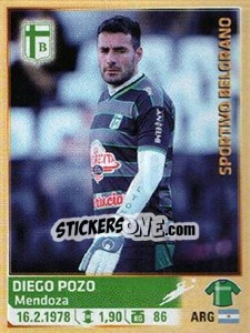 Sticker Pozo - Fùtbol Argentino 2014 n. 470 - Panini