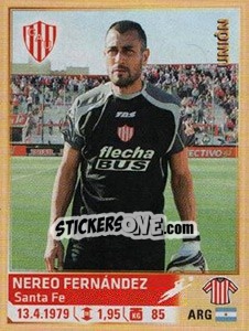 Sticker N. Fernandez - Fùtbol Argentino 2014 n. 486 - Panini