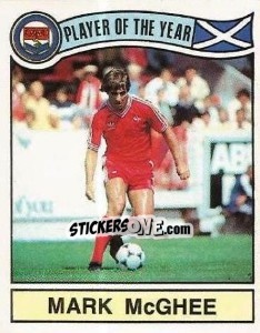 Cromo Mark McGhee - UK Football 1981-1982 - Panini