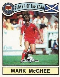 Sticker Mark McGhee - UK Football 1981-1982 n. 2 - Panini
